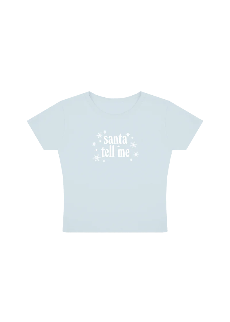 Ariana Grande Santa Tell Me Baby T-Shirt T-Shirts 428680