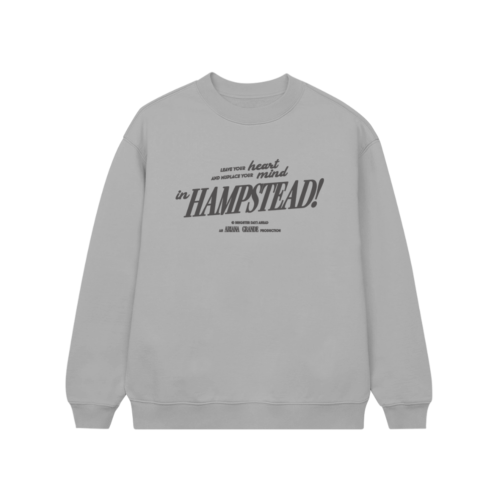 Ariana Grande hampstead crewneck (grey) Crewneck 420124