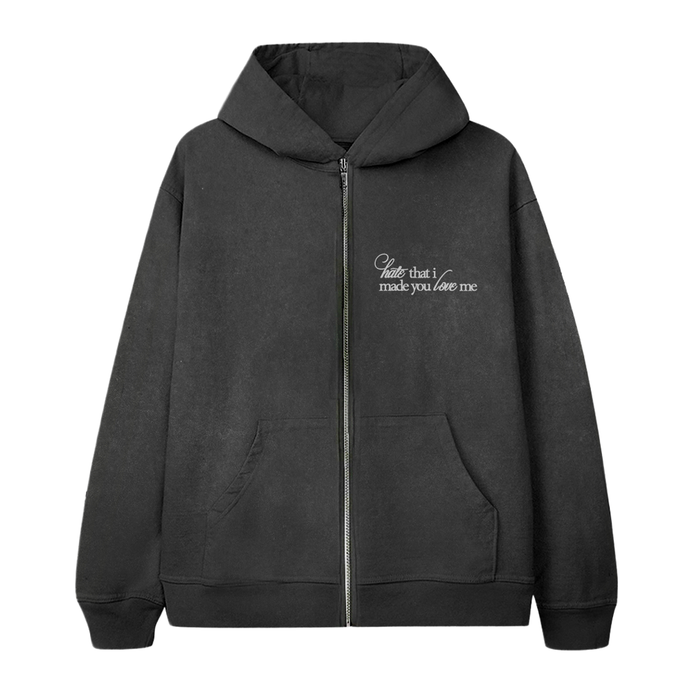 Ariana Grande hate that i made you love me flower zip hoodie Kapuzenjacke 448440