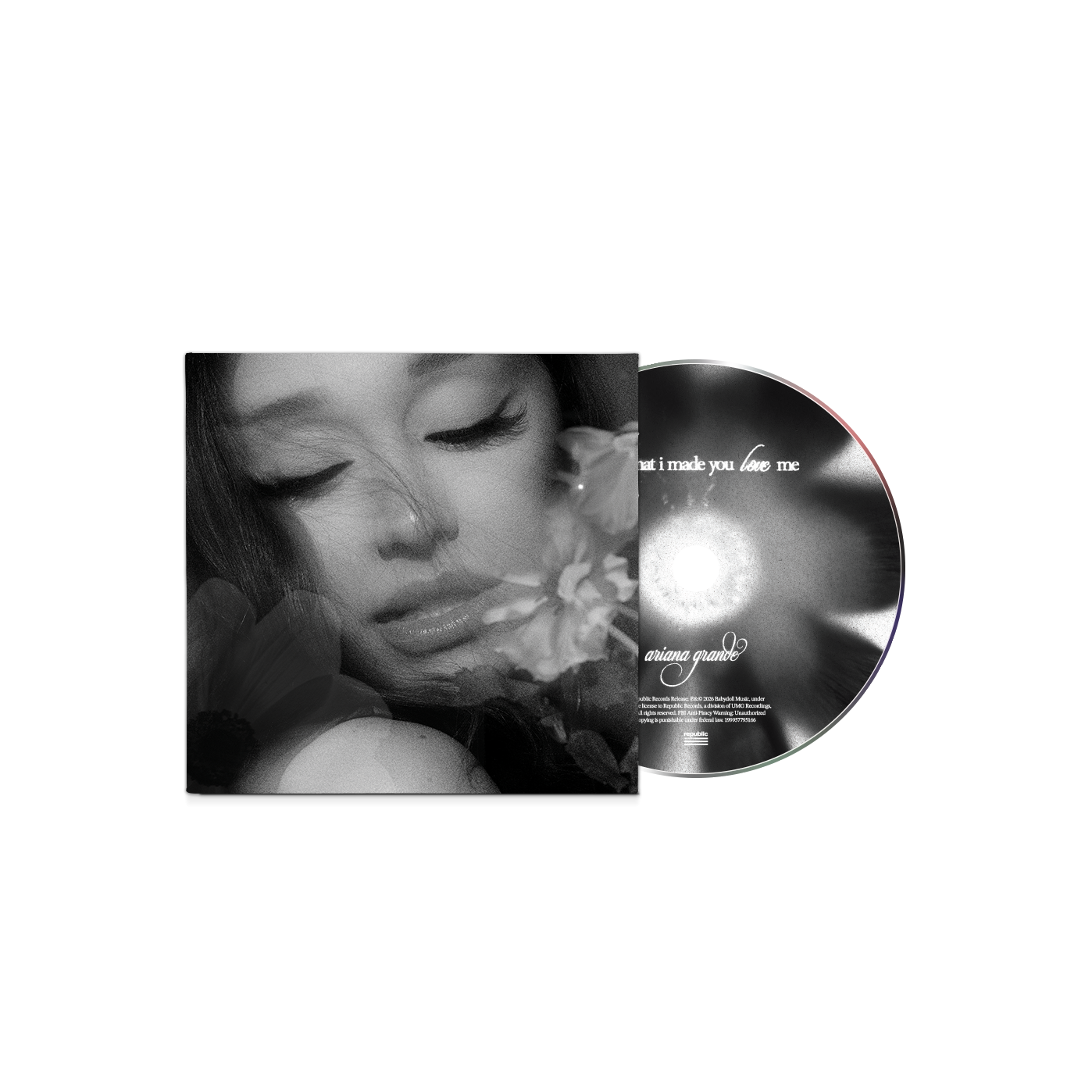 Ariana Grande hate that i made you love me - w/ instrumental CD CD 446260