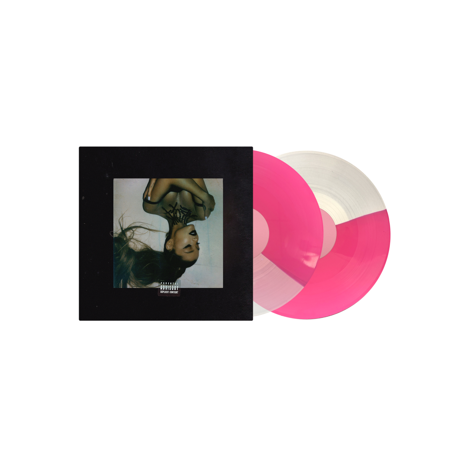 Ariana Grande thank u, next 2lp (half clear/pink) 2lp (half clear/pink) 430586