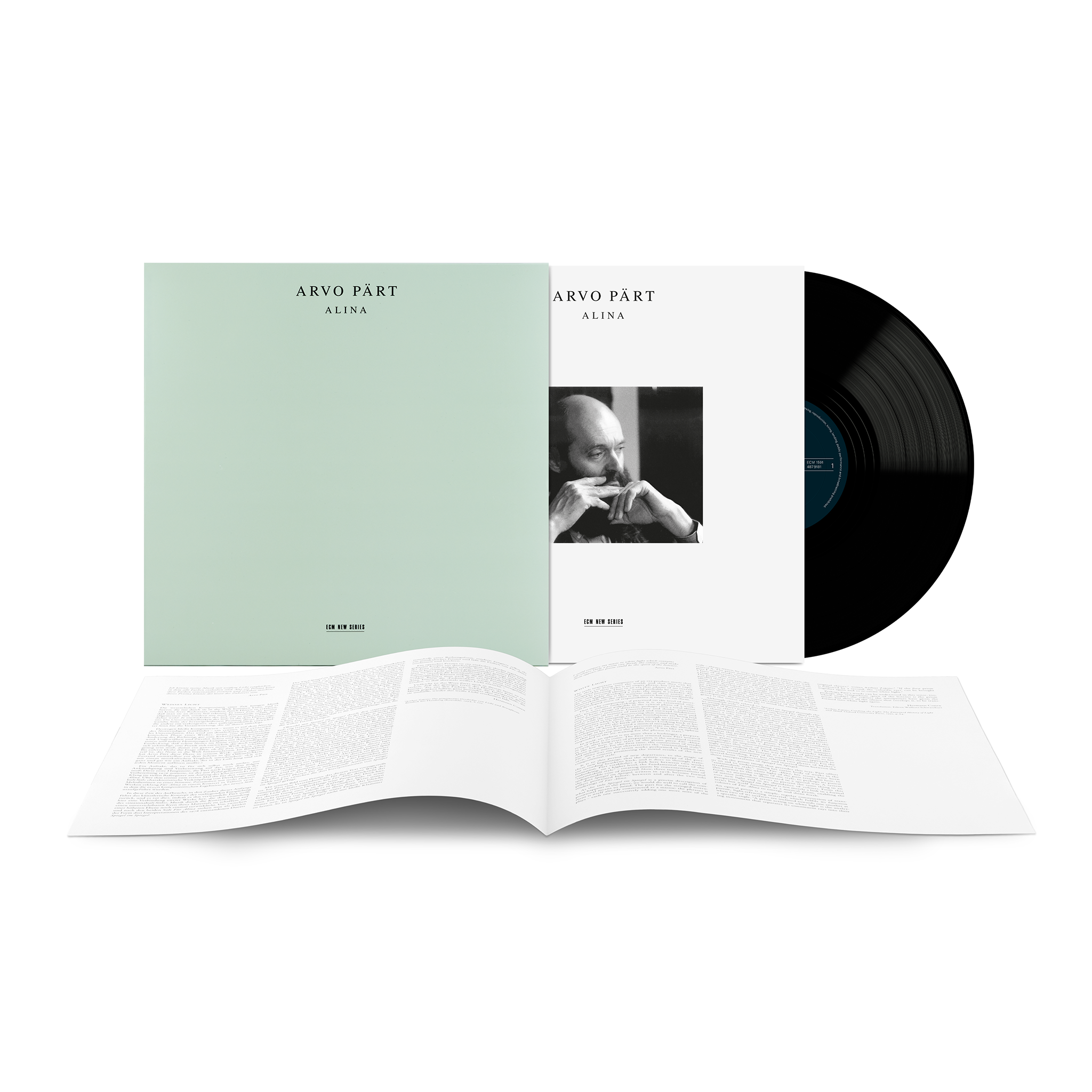 Arvo Pärt, Vladimir Spivakov, Sergej Bezrodny, Dietmar Schwalke & Alexander Malter Arvo Pärt: Alina LP 446041