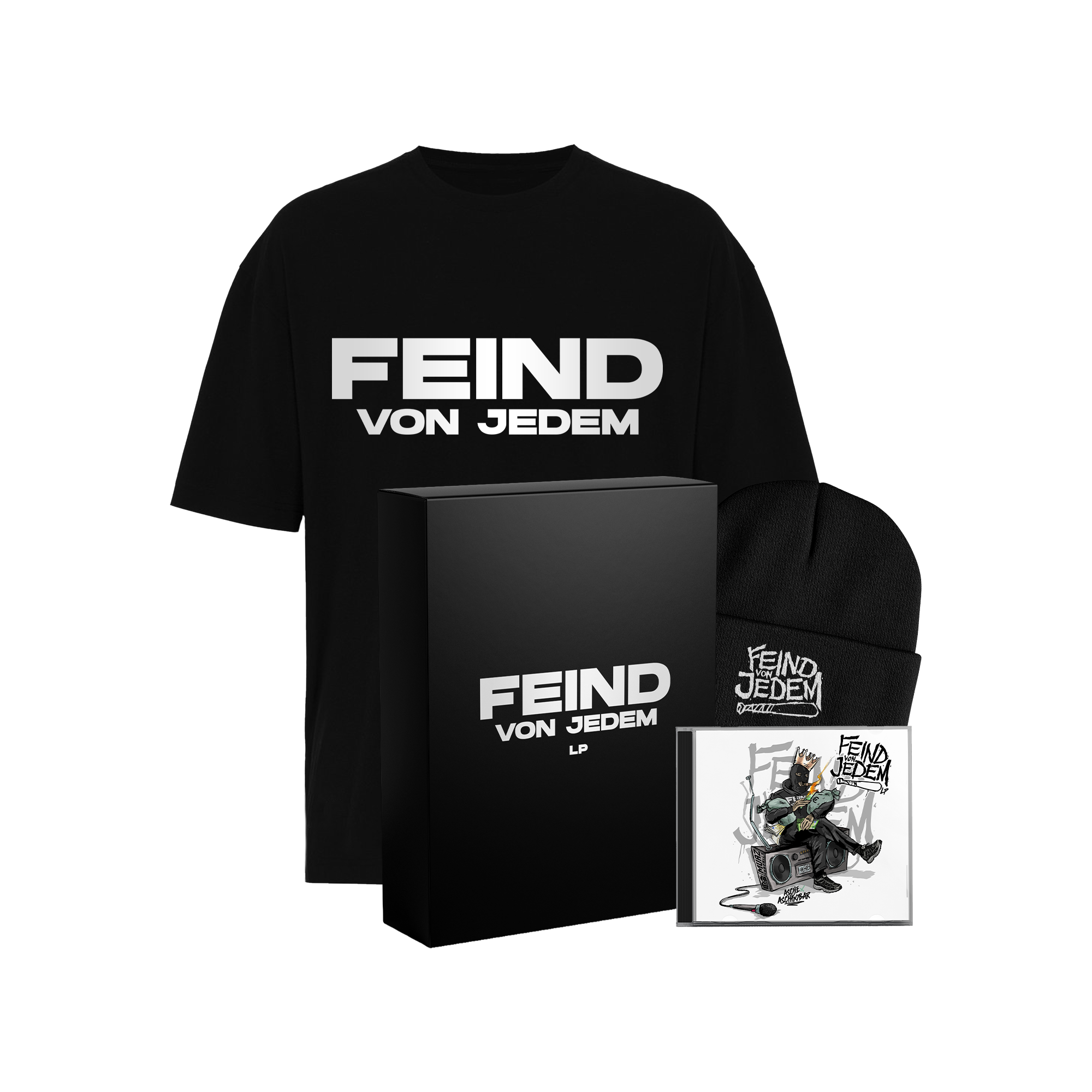 Asche Feind von Jedem LP Fanbox 432607