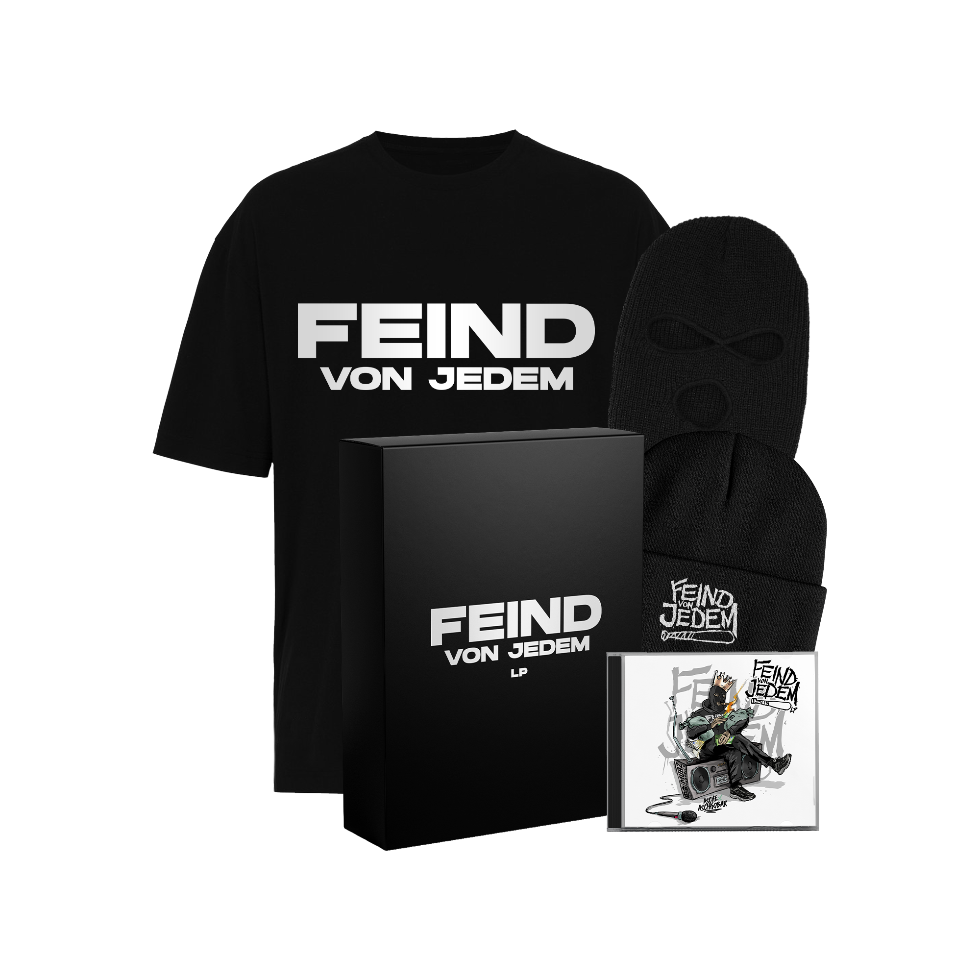 Asche Feind von Jedem LP Fanbox 432683