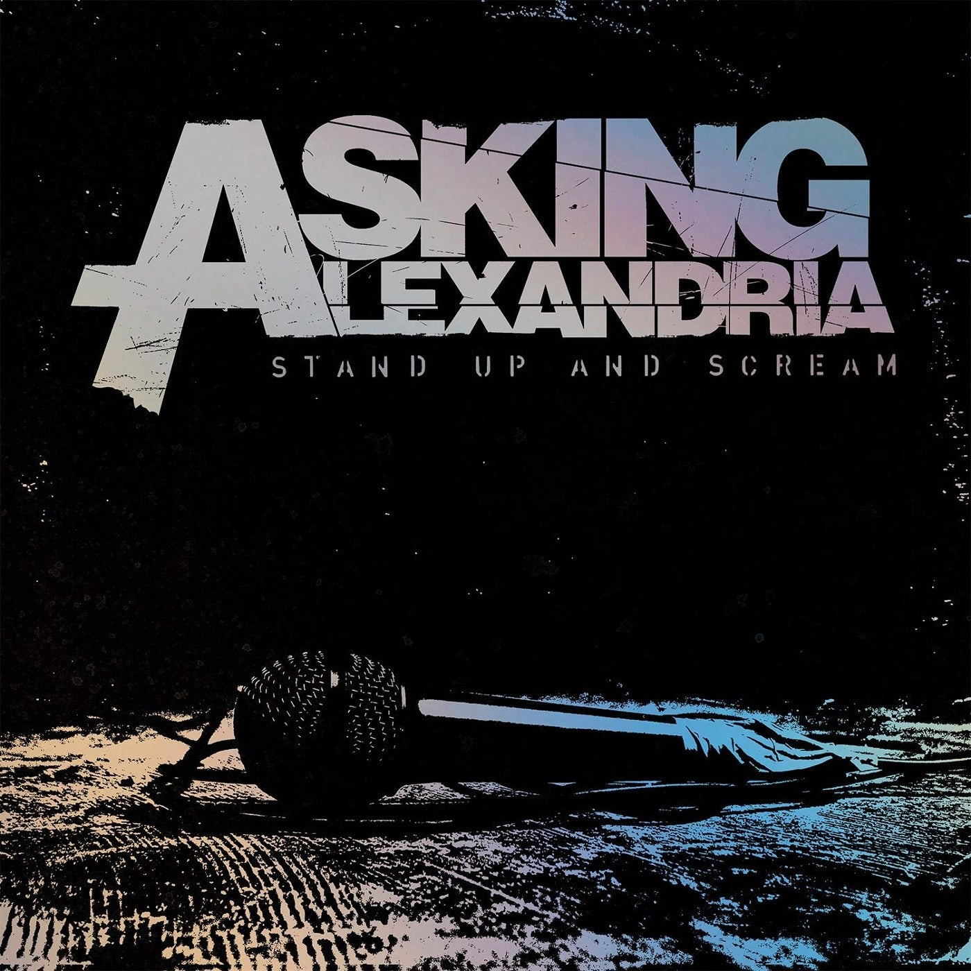 Asking Alexandria Stand Up And Scream (10th Anniv. Ltd. Edition) Silver With Black Splatter Vinyl LP - RSD 2020 423772