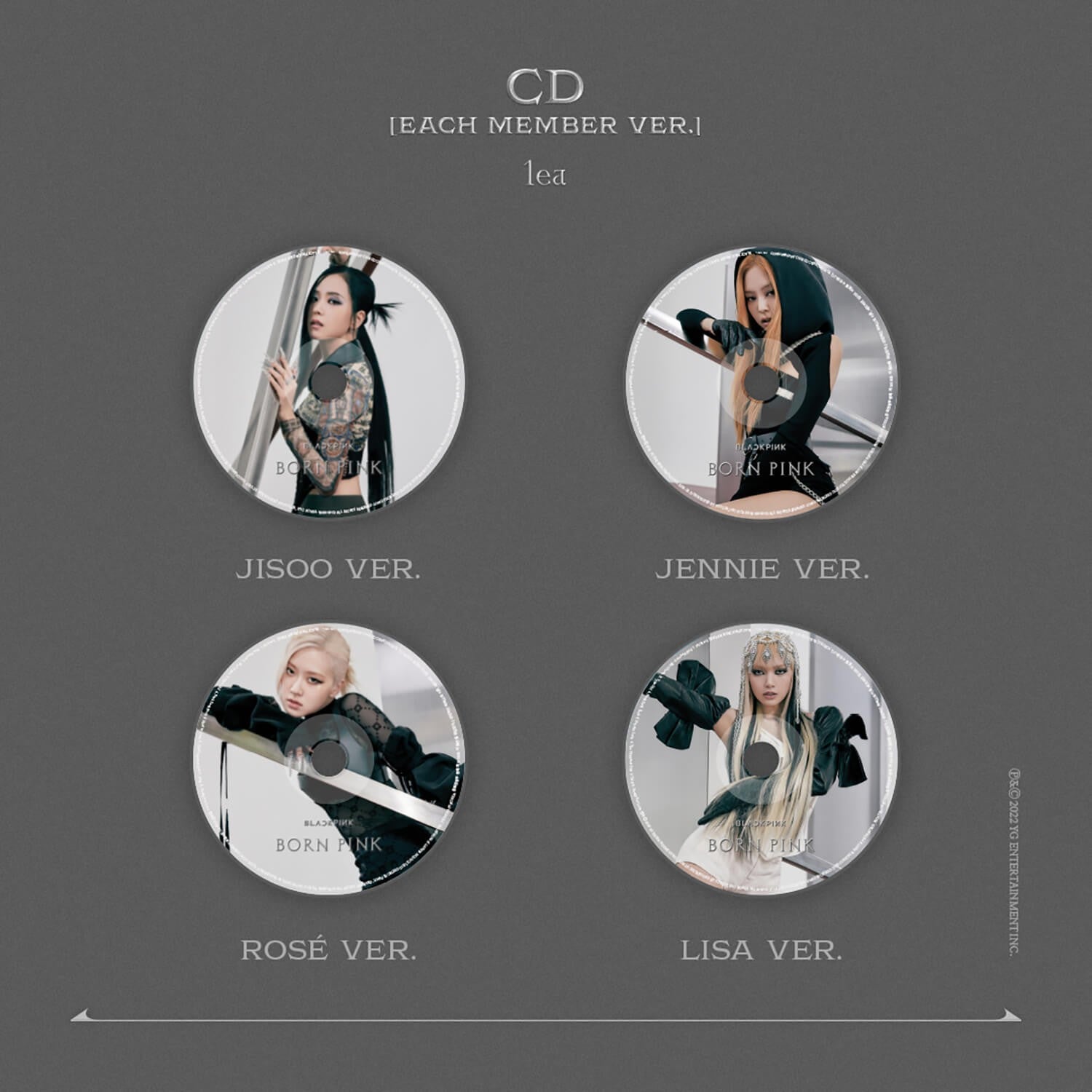 BORN PINK - Standard Digipack - JISOO - Bravado
