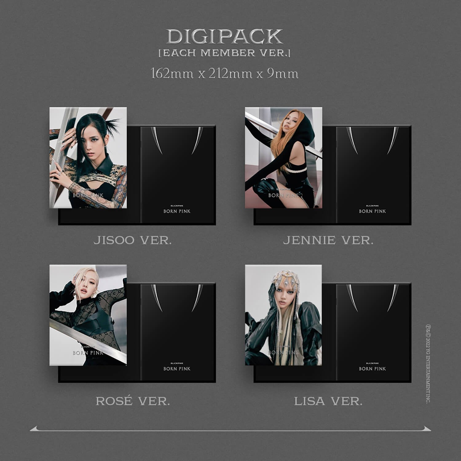 BORN PINK - Standard Digipack - LISA - Bravado