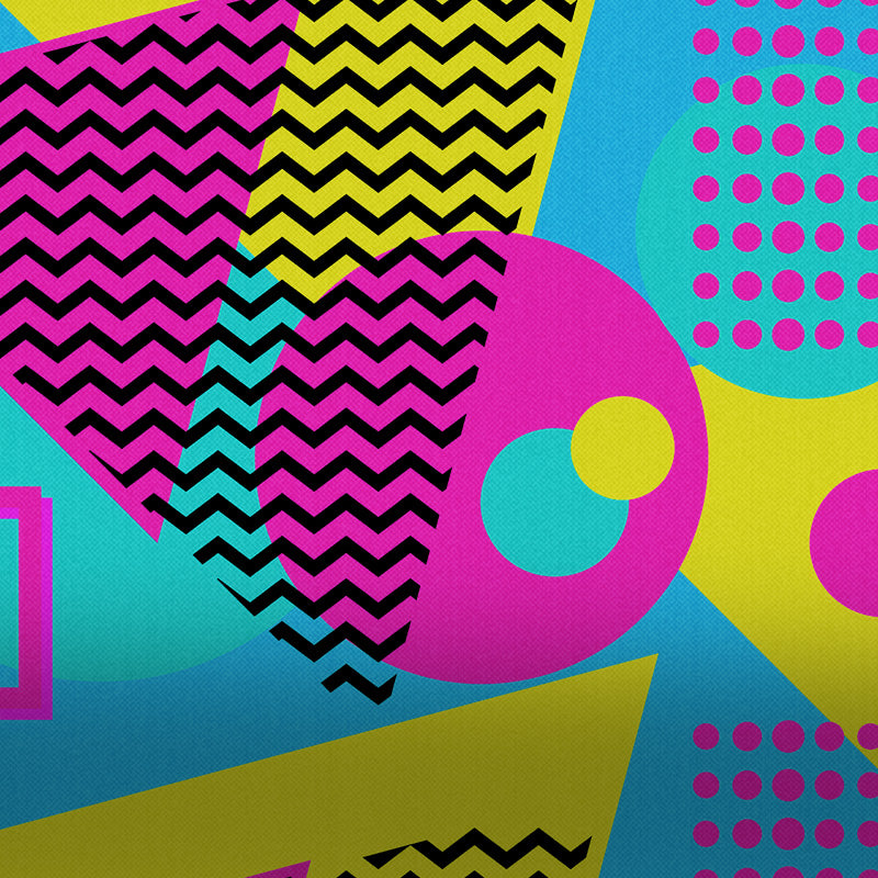 Deko Banner für 80's Unlimited Kollektion