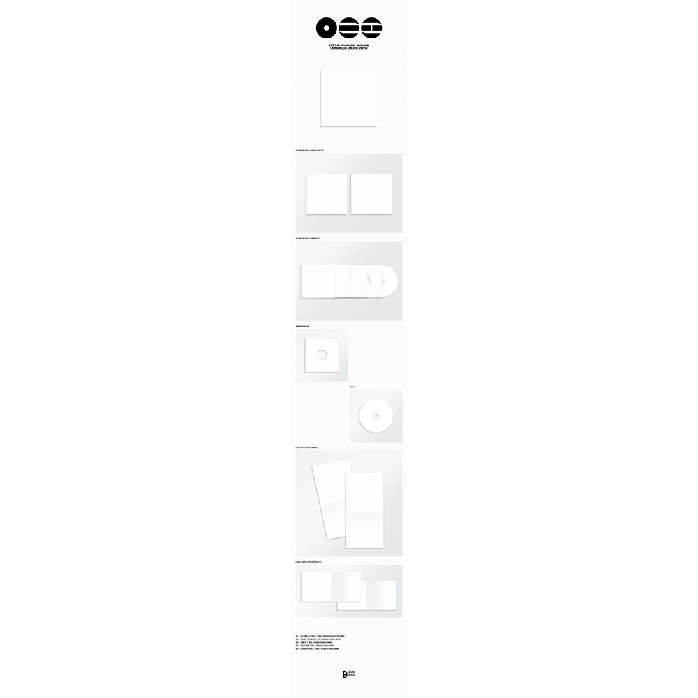 BTS BTS The 5th Album 'ARIRANG'  (Group Red Vinyl) 433377