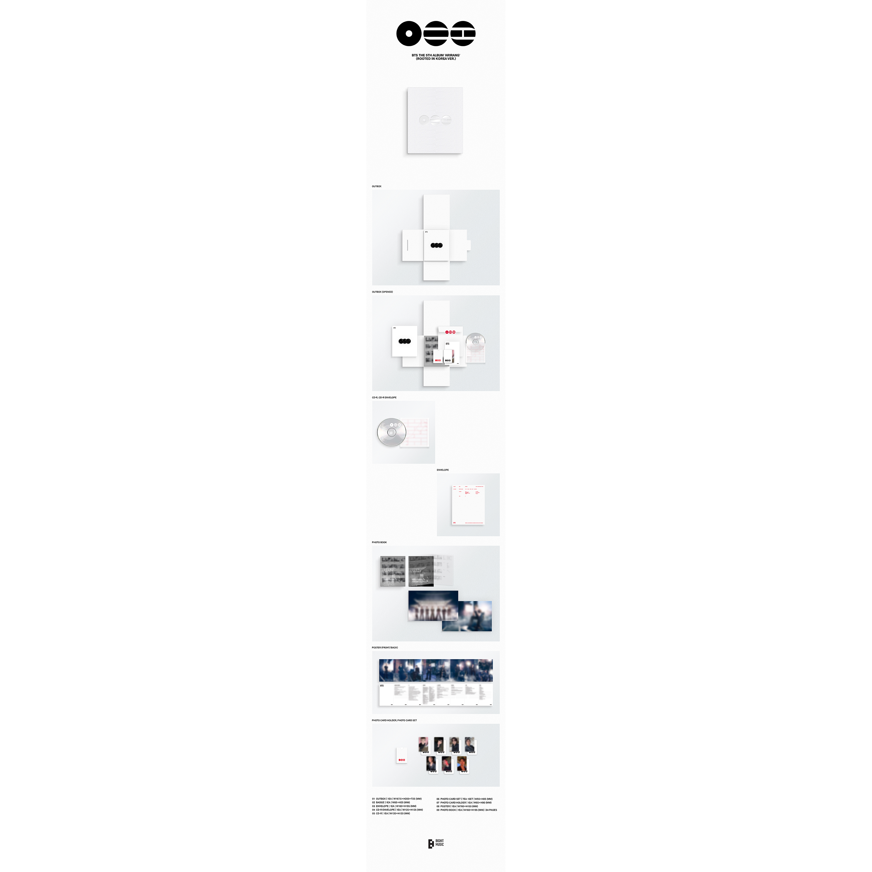 BTS The 5th Album 'ARIRANG' - Bravado