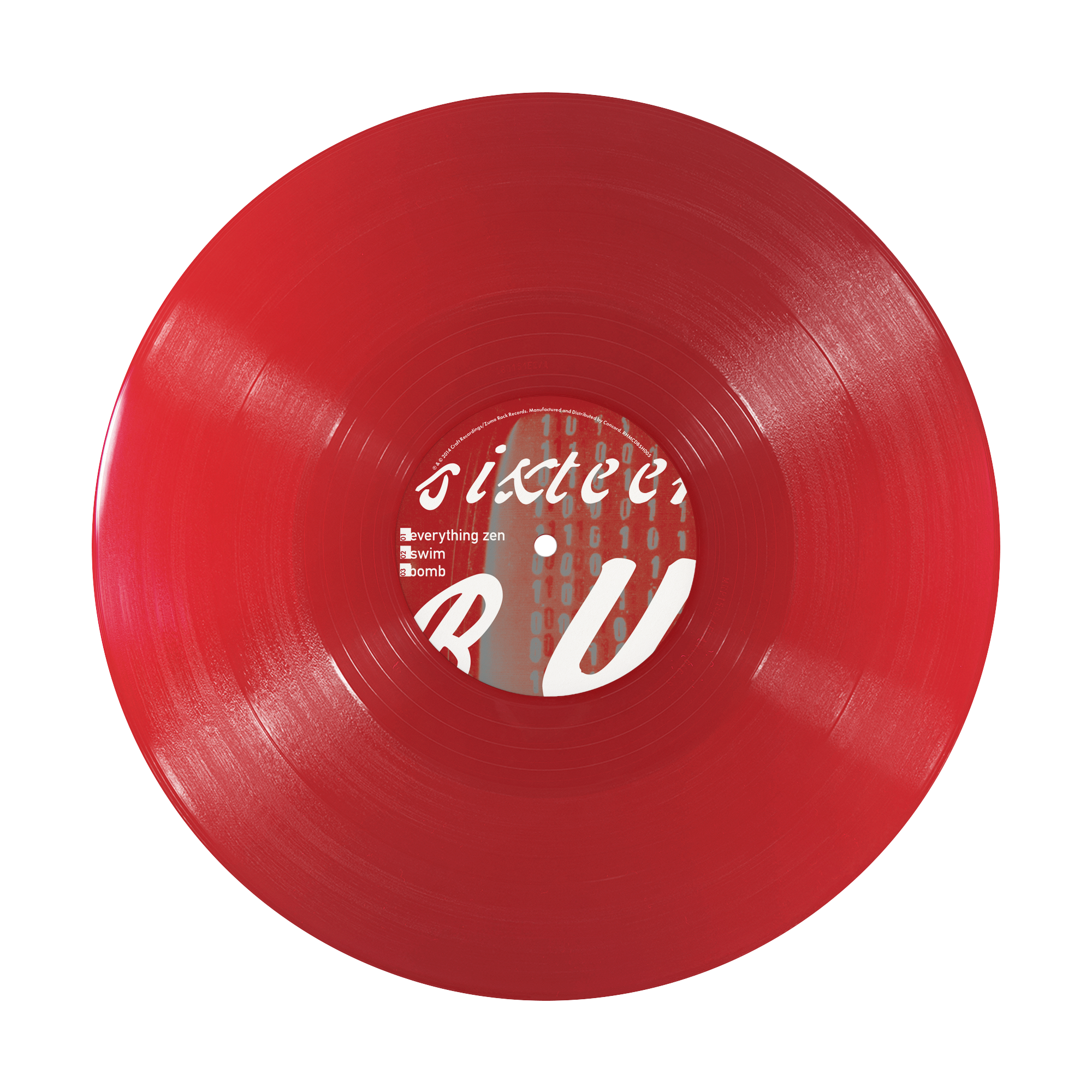 BUSH Sixteen Stone (30th Anniversary Edition) Opaque Apple Red Vinyl LP 382460