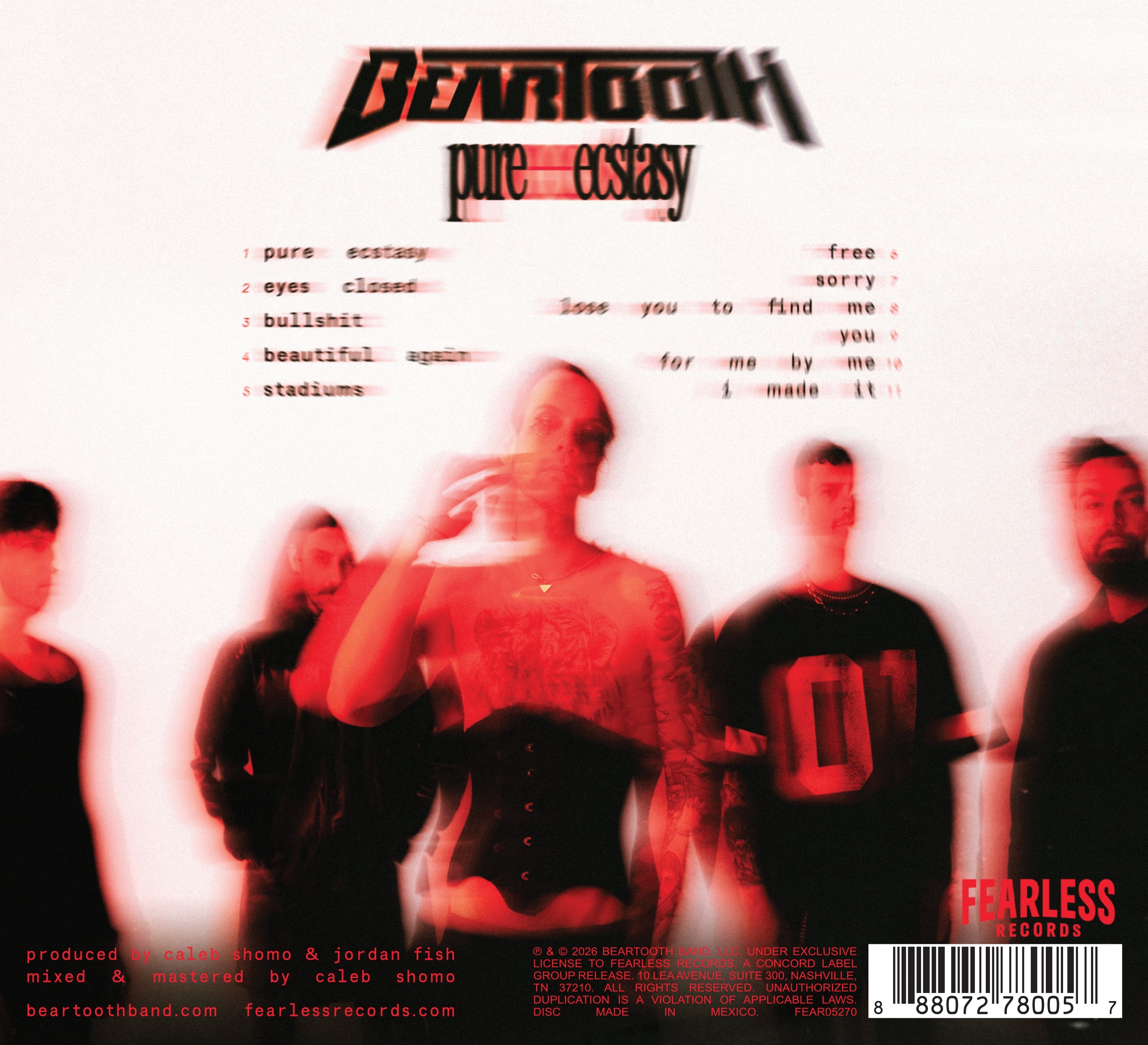 Beartooth Pure Ecstasy CD 446844