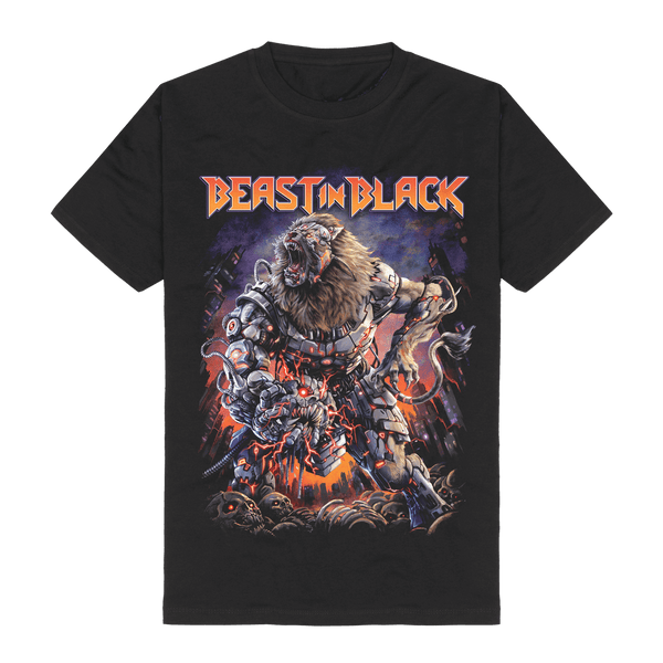 Beast In Black - Cyberpunk Beast (T-Shirt)