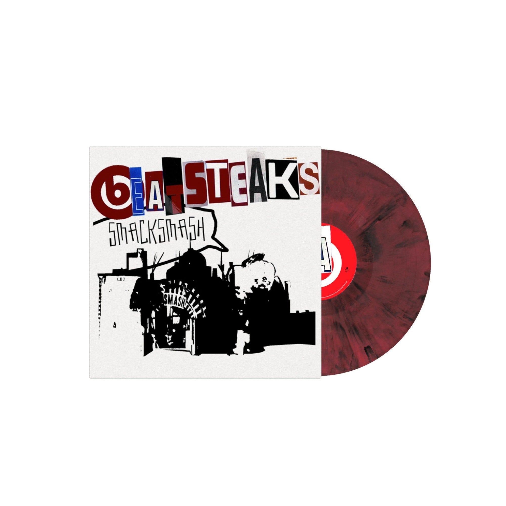 Beatsteaks Smack Smash (Strictly Limited Edition) Ox Blood Marbled Vinyl LP - Gatefold 436999