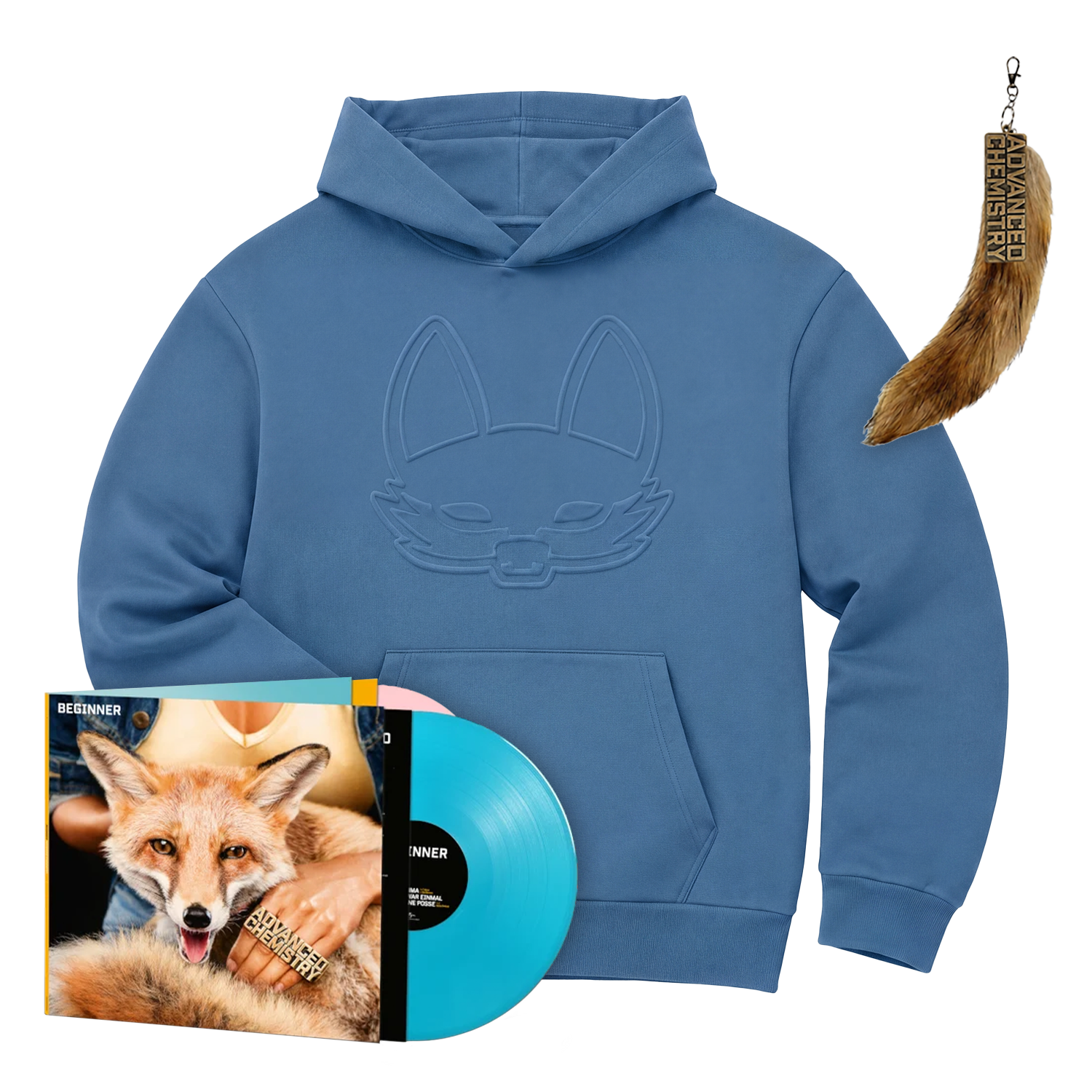 Beginner Advanced Chemistry 180gr. Bio Vinyl Gatefold 12" + Hoodie + Fuchsschwanz  456969