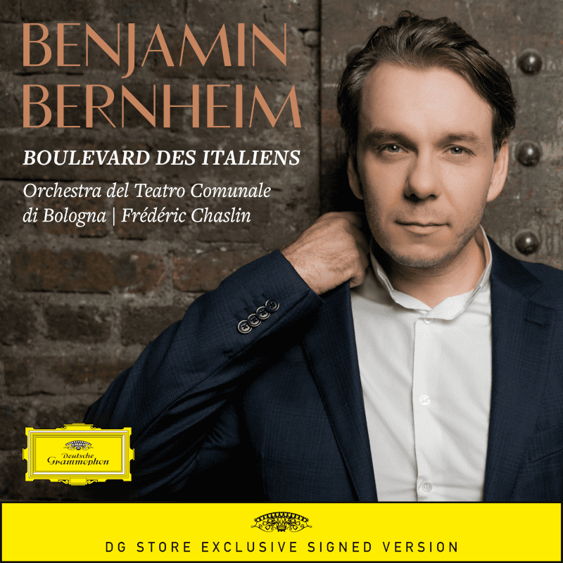 Benjamin Bernheim Boulevard des Italiens CD + Signierte Art Card 86347