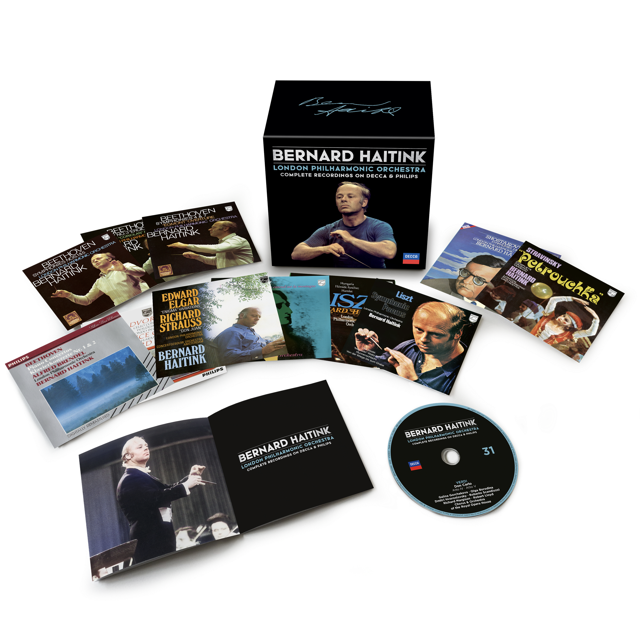 Bernard Haitink Bernard Haitink & London Philharmonic: Complete Recordings on Decca & Philips CD-Box 434203