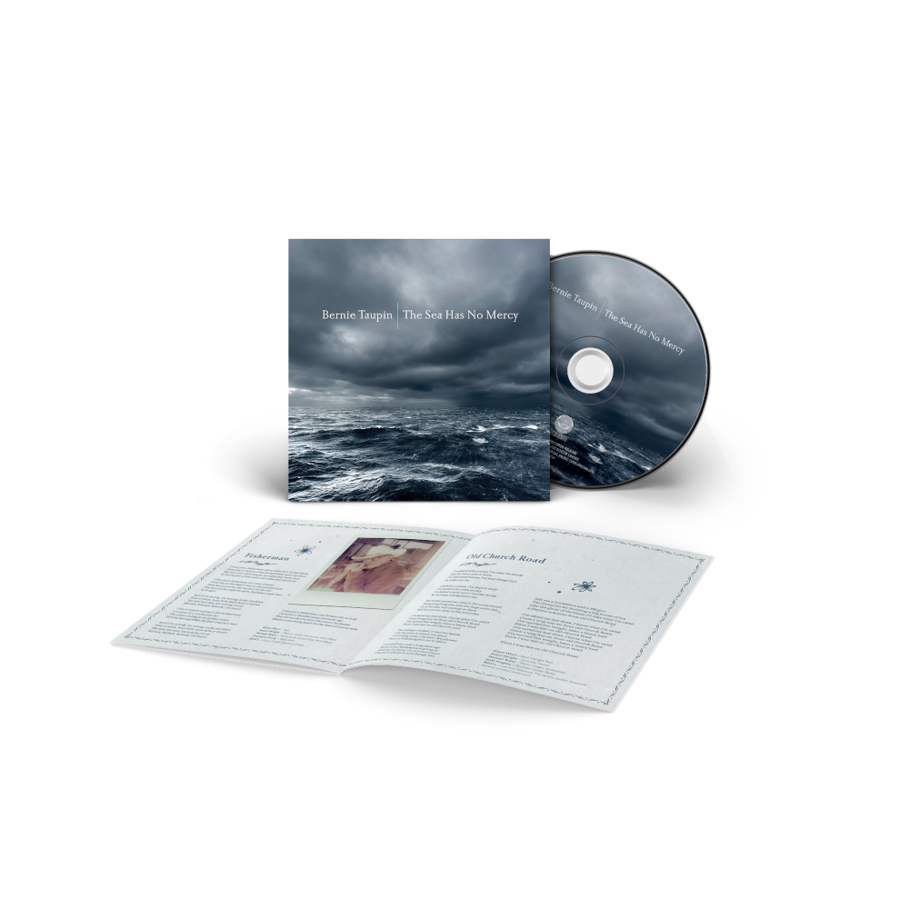 Bernie Taupin The Sea Has No Mercy Standard CD + Signed Booklet CD-Size 454389