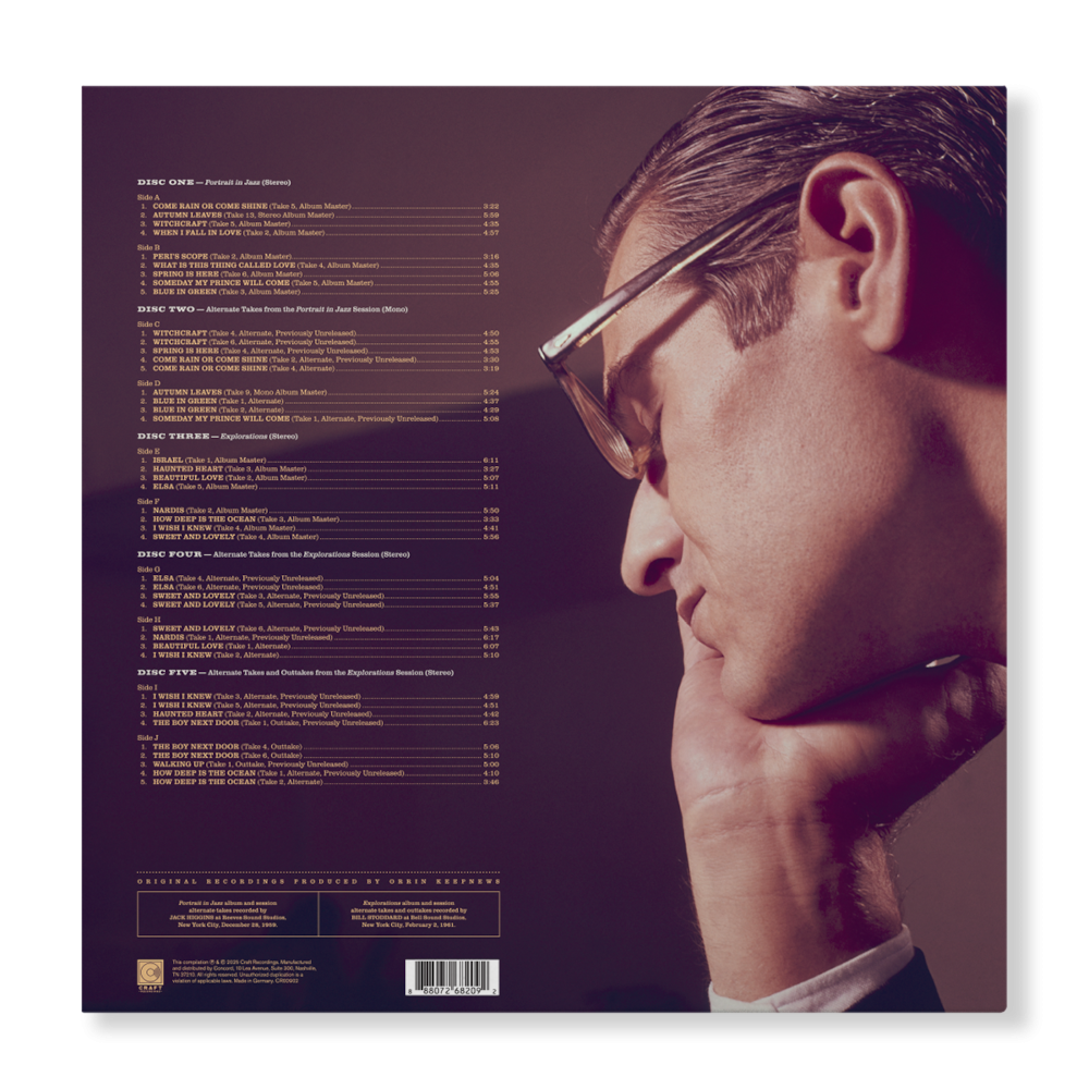 Bill Evans Haunted Heart: The Legendary Riverside Studio Recordings Limited 5LP Vinyl Box 420378