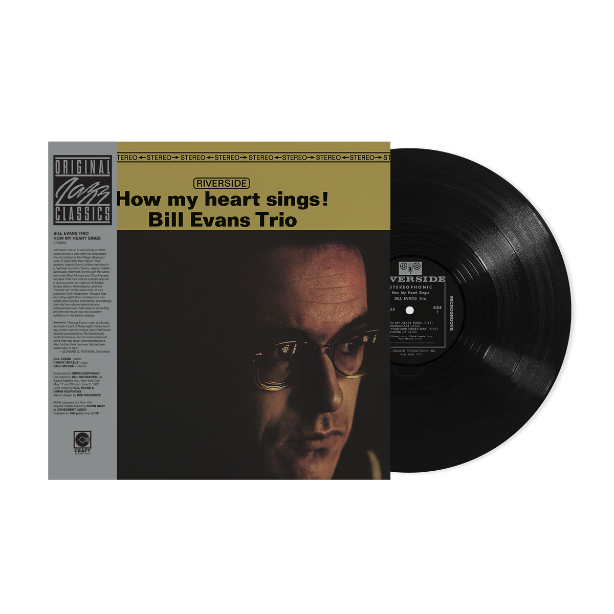 Bill Evans  How My Heart Sings Original Jazz Classics Series 462611