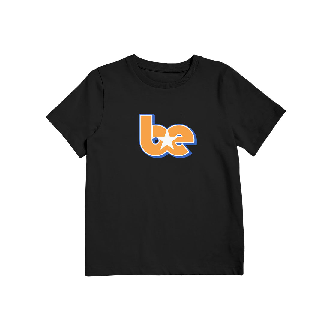 Billie Eilish BE Star Toddler/Youth  Black T-Shirt Kinder Shirt 419498