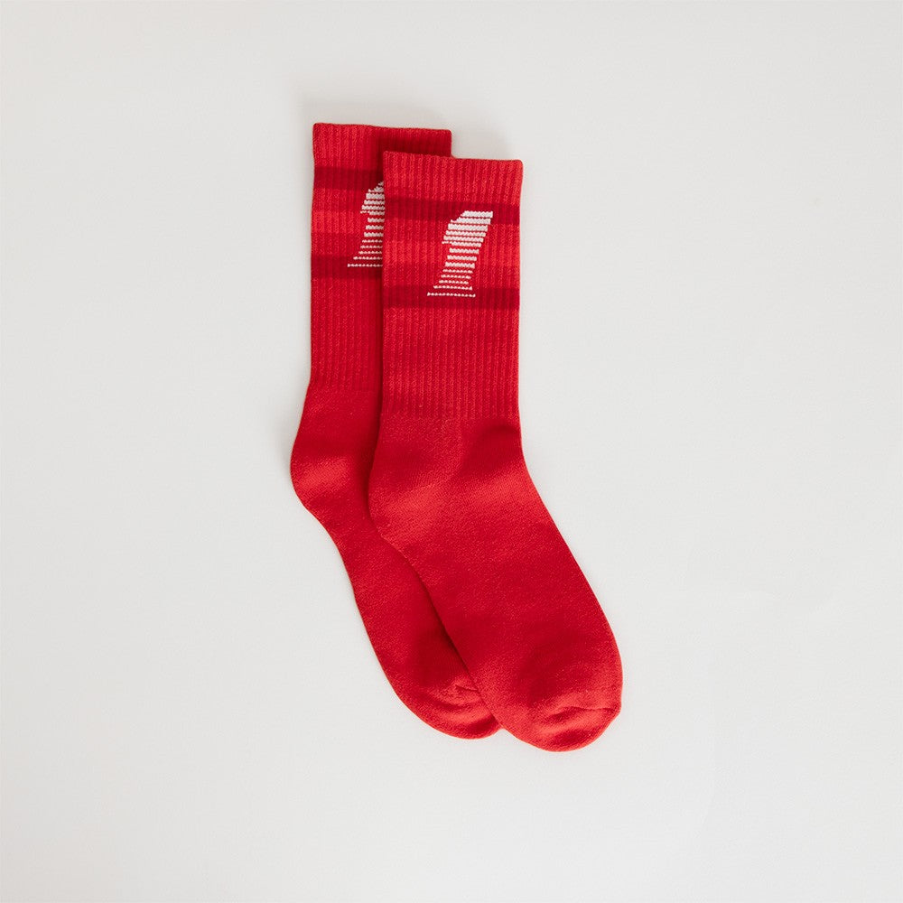 Billie Racer 1 Red Socks - Bravado