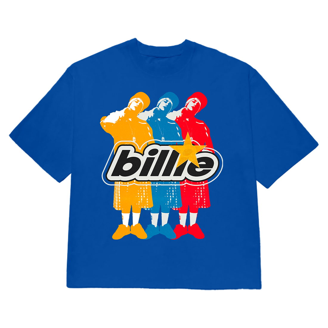 Billie Eilish Billie Repeat Blue T-Shirt T-Shirt 419502