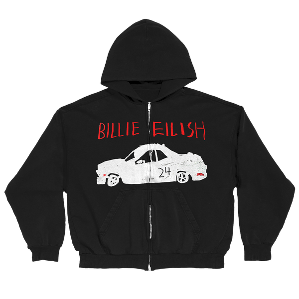 Billie Eilish - Dylan's T-Shirt Club x Billie 24 Birthday Hoodie (Hooded Zip)