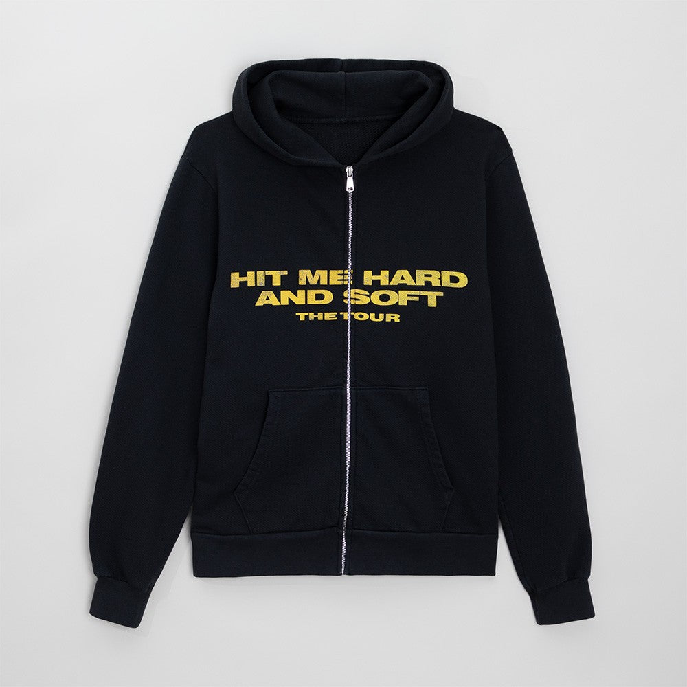 Billie Eilish HIT ME HARD AND SOFT Live in 3D Hands Black Zip Hoodie Kapuzenjacke 445341