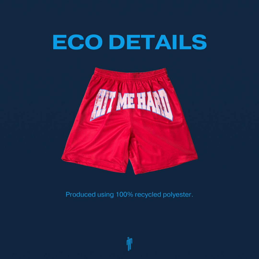 Billie Eilish HIT ME HARD MESH SHORTS Shorts 395909