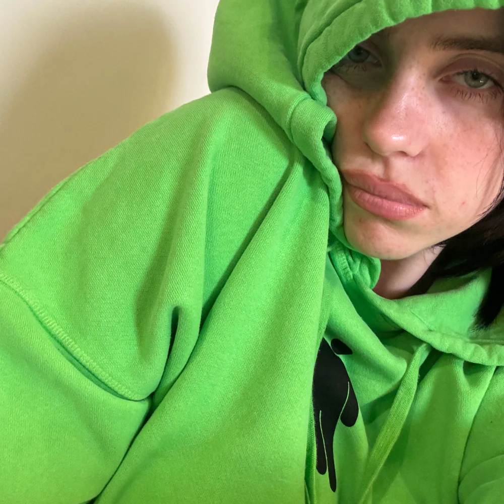 Billie Eilish Hanging Blohsh Green Hoodie Hoodies 433967