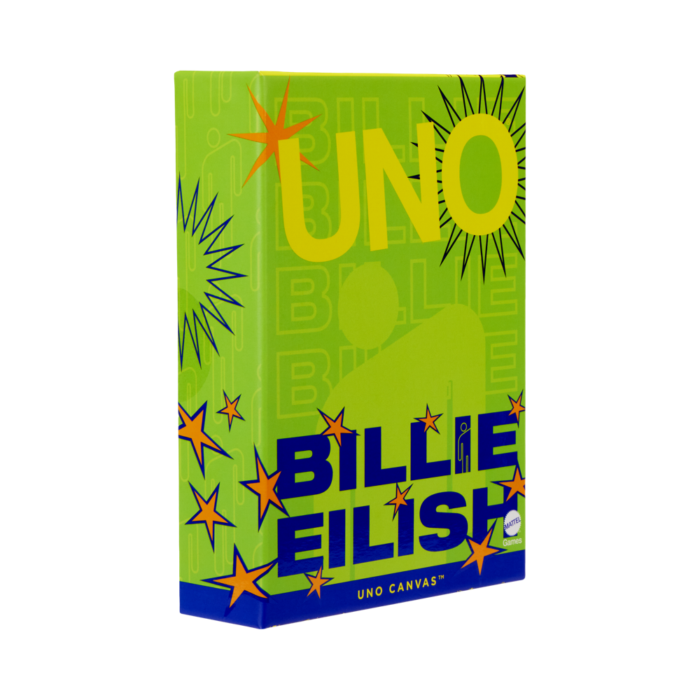 Billie Eilish UNO Canvas Billie Eilish Deck Kartenspiel 419486