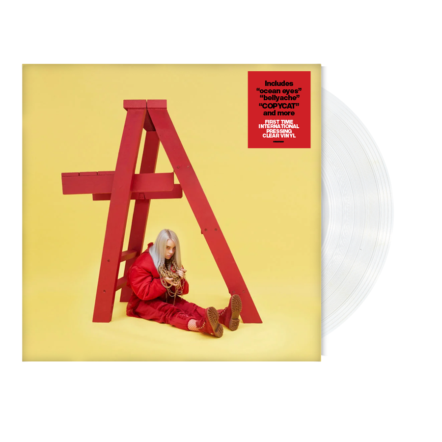 Billie Eilish dont smile at me [first INTL pressing in clear] Vinyl 440011