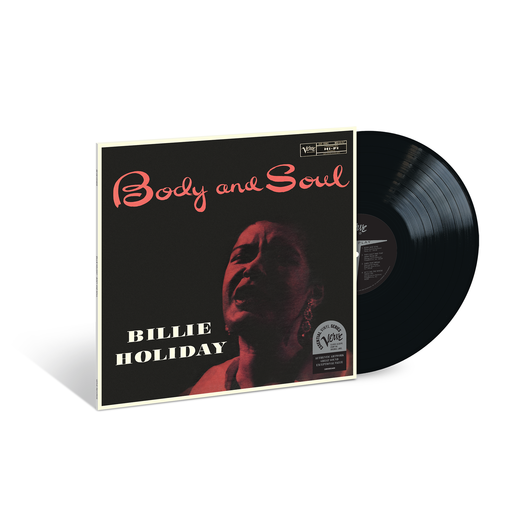 Billie Holiday Body and Soul Verve Essentials 456867
