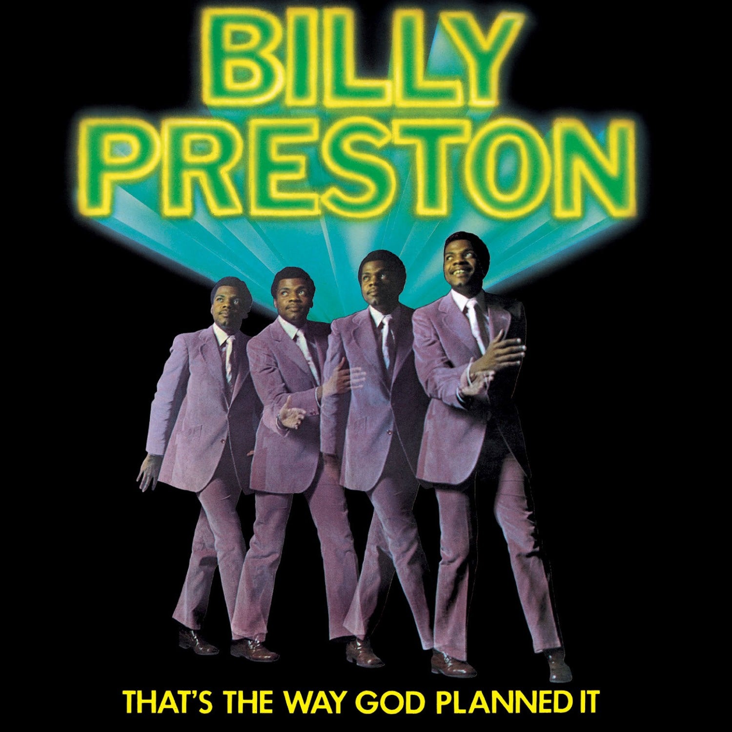 Billy Preston That's The Way God Planned It Ltd. Purple Colour LP 432987