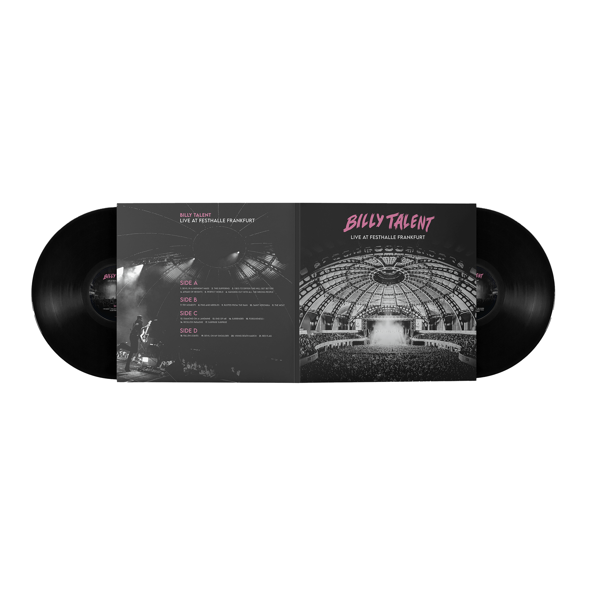 Billy Talent Live at Festhalle Frankfurt 2 Vinyl + T-Shirt 302108