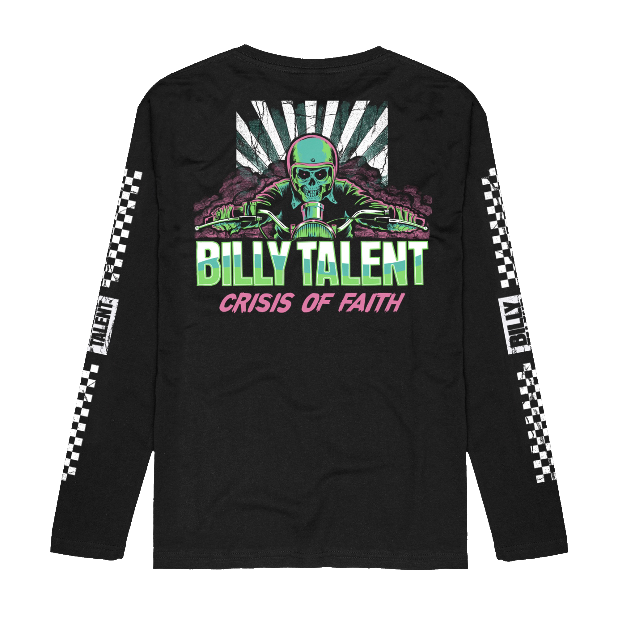 Billy Talent Race Skull Longsleeve 353349