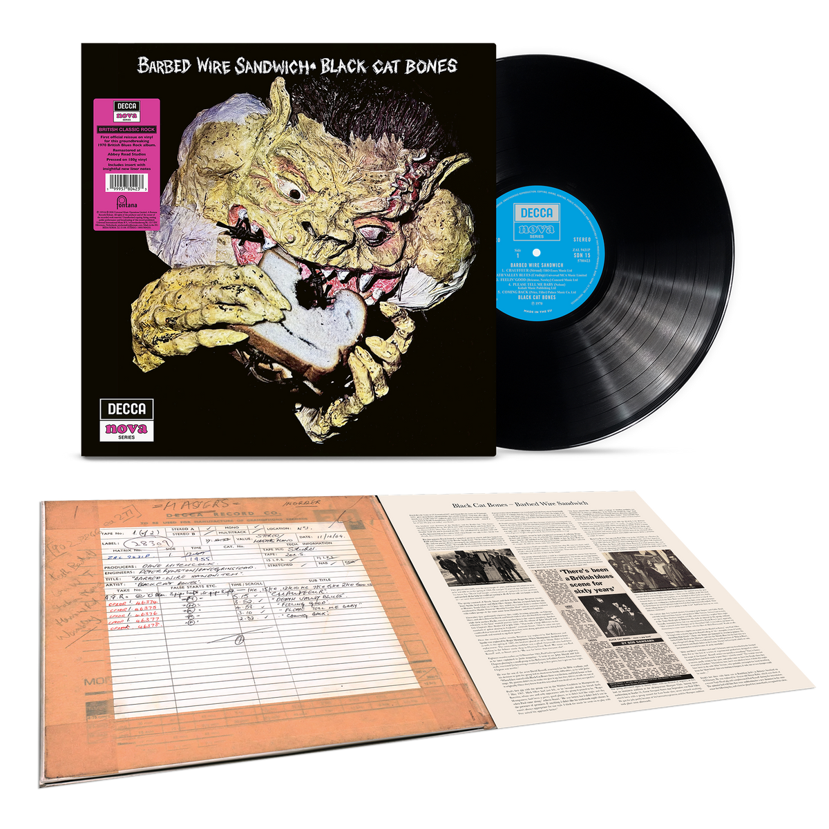 Black Cat Bones Barbed Wire Sandwich LP 460869