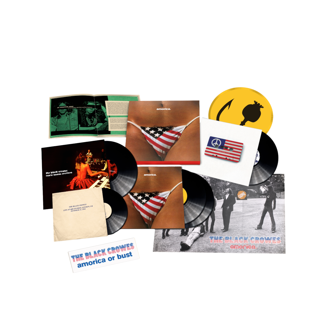 Black Crowes Amorica Super Deluxe 5LP Vinyl Box 420822