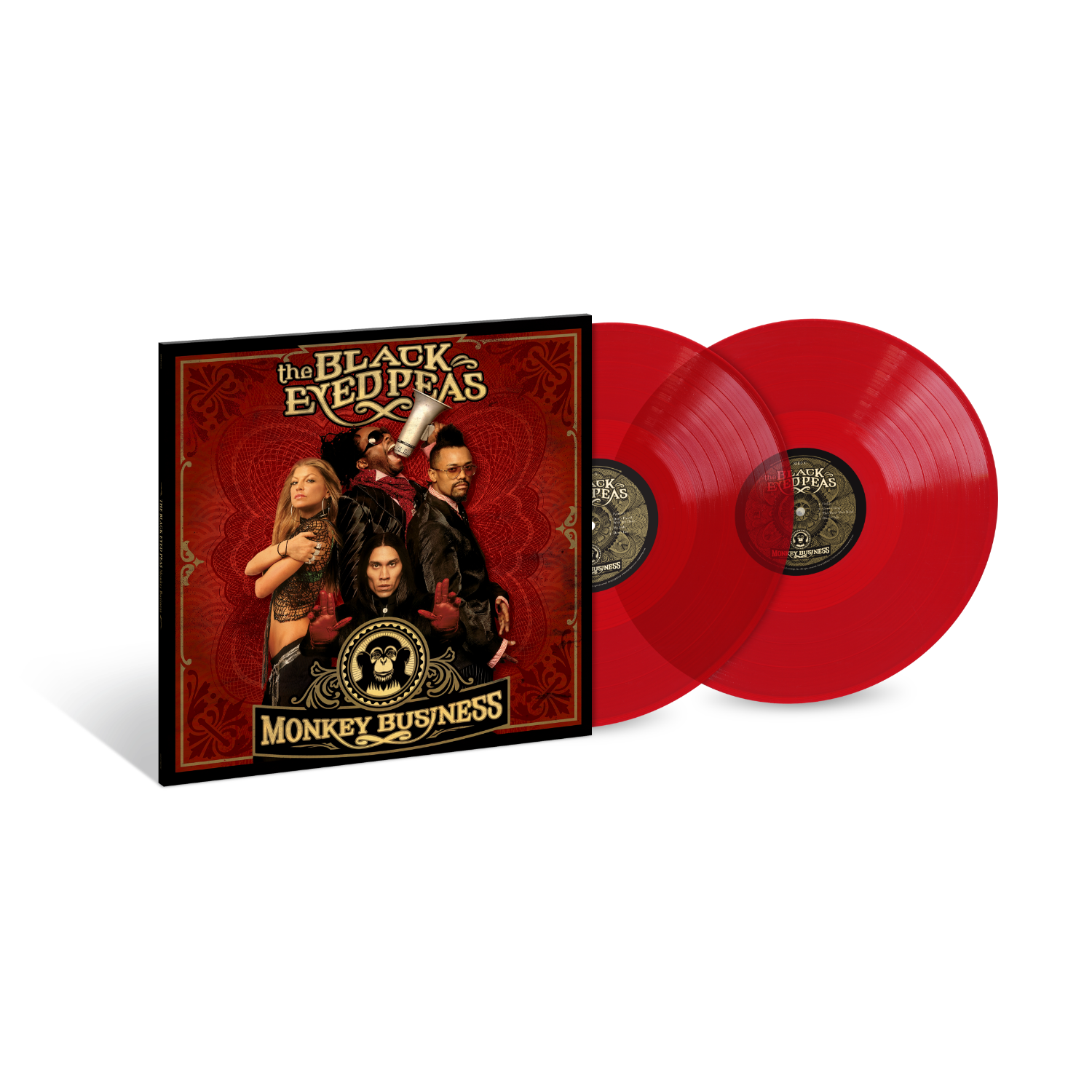 Black Eyed Peas Monkey Business Exclusive Ruby Red 2LP 391812