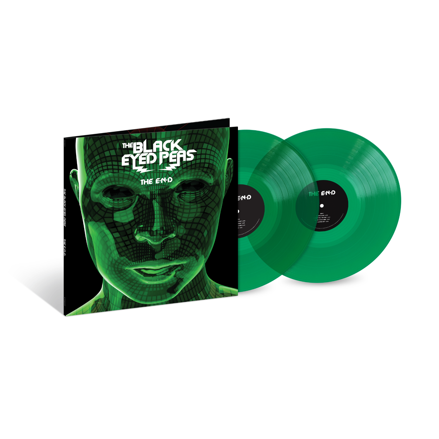 Black Eyed Peas The E.N.D. Exclusive Translucent Green 2LP 391827