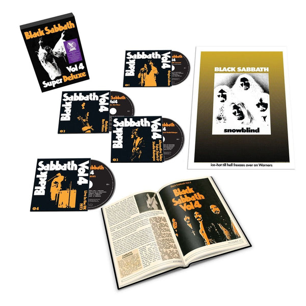 Black Sabbath - Vol. 4 (Super Deluxe Box Set 4CD)