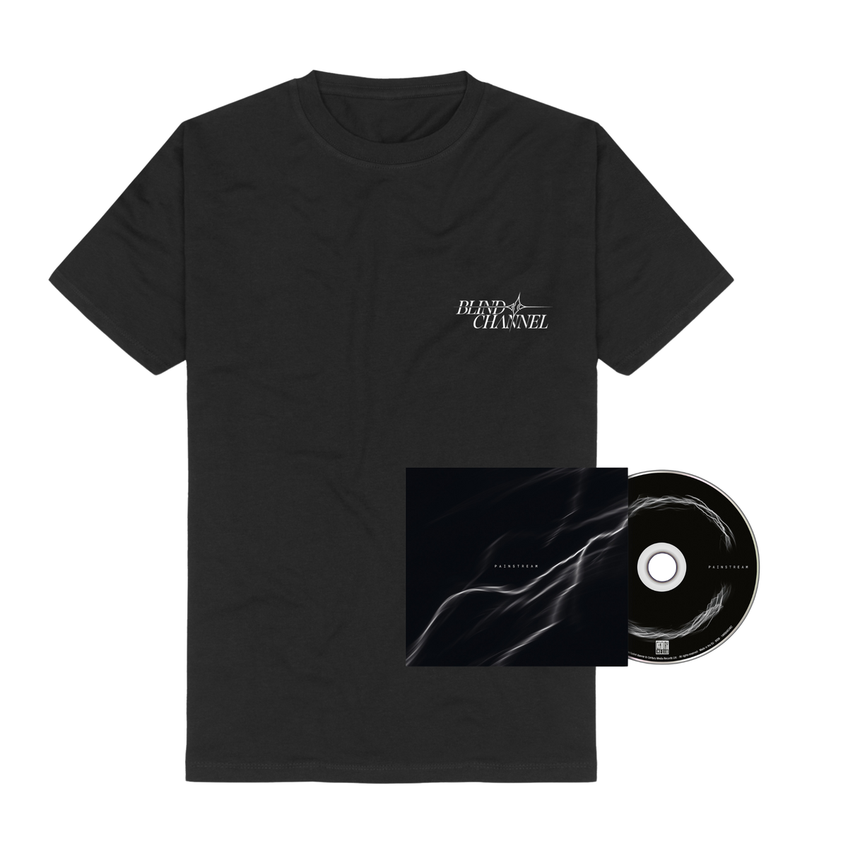 Blind Channel Painstream CD + T-Shirt Bundle 463425