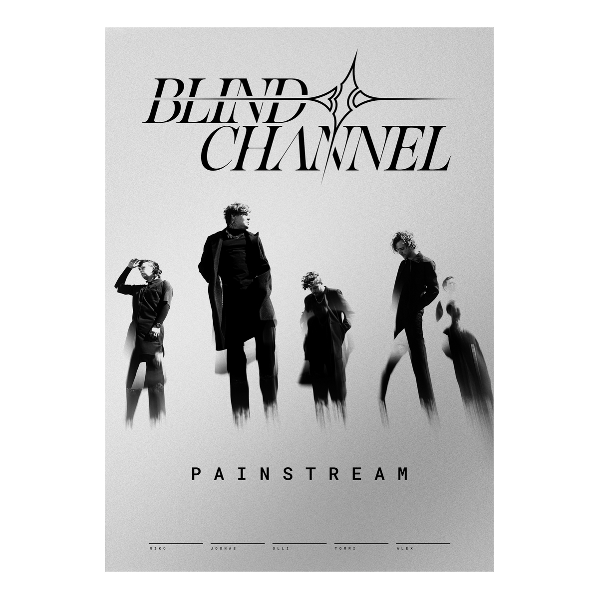 Blind Channel Painstream CD + signed Artprint Bundle 463439