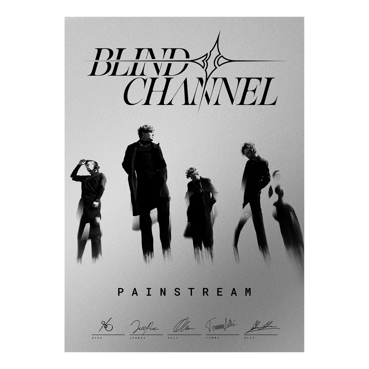 Blind Channel Painstream CD + signed Artprint Bundle 463937