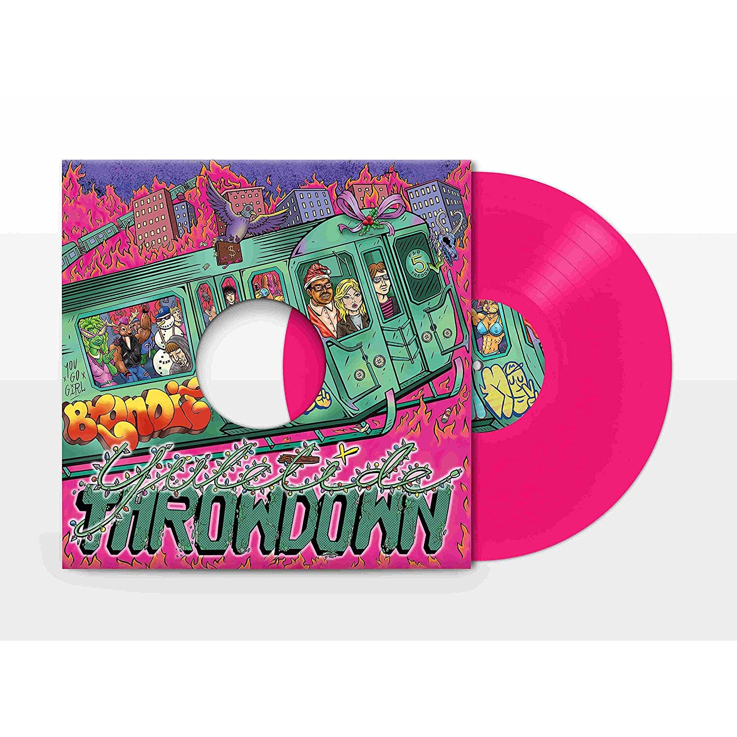 Blondie Yuletide Throwdown Ltd. Colored 12inch Single 90197