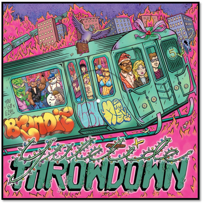 Blondie Yuletide Throwdown Ltd. Colored 12inch Single 90225