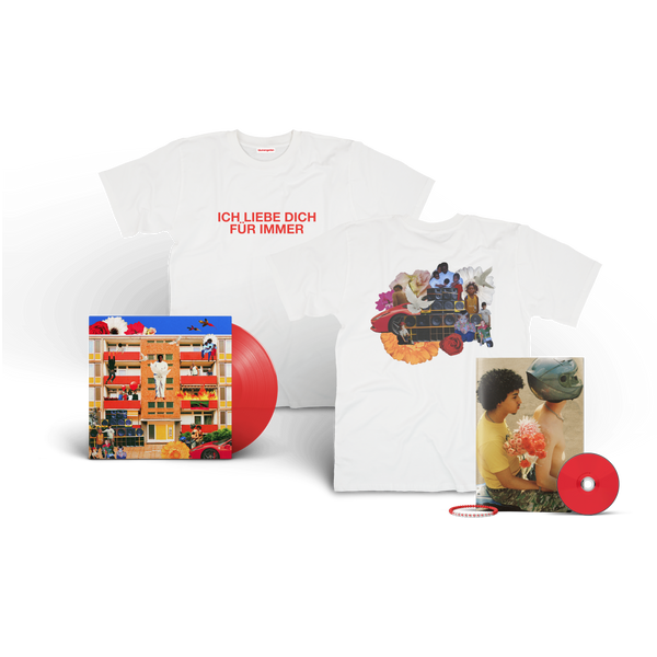 Blumengarten - Ich liebe dich für immer („Ich liebe dich für immer“ Super Bundle mit Vinyl, CD-Magazin, T-Shirt und Perlenarmband)