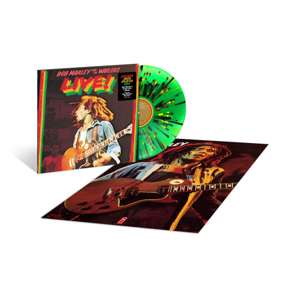 Bob Marley - Live (50th Anniversary) (Exclusive Limited Green Splatter Vinyl LP)