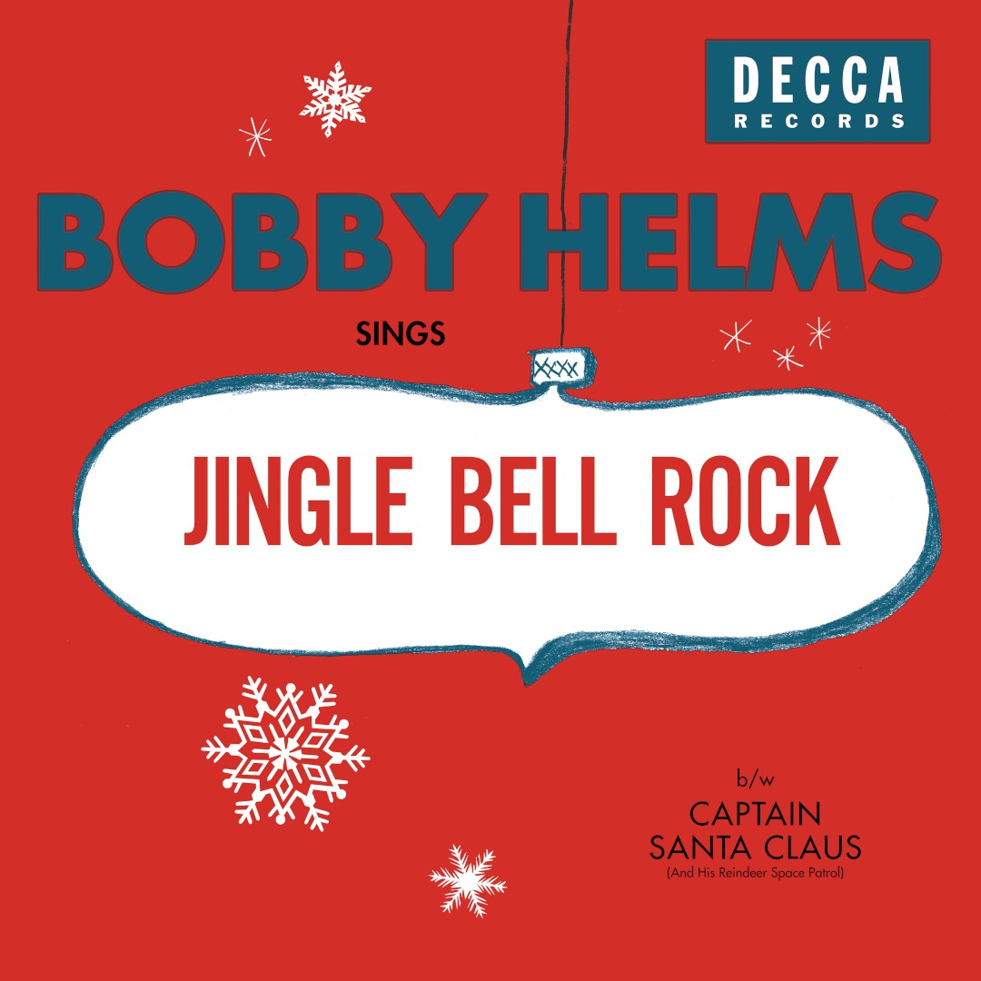 Bobby Helms Jingle Bell Rock Apple Red 7” Vinyl 420750